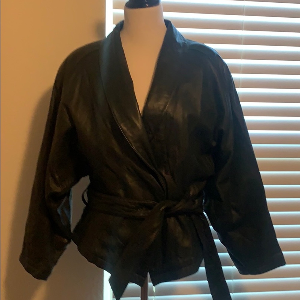 Vintage leather jacket